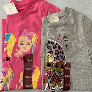 Big girl’s T shirts 2 Pcs